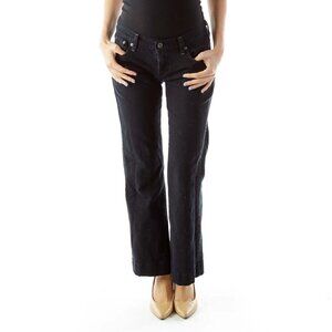 Lucky Brand Navy Straight-Leg Jeans